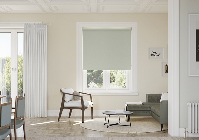 Shimmer (Blackout), Palm Breeze - Roller Blind - Image 3